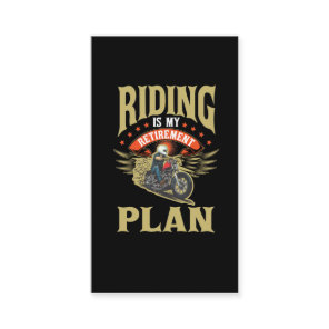 Motorcycle Retirement Gift for Old Biker Father Business Card
