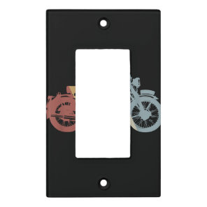 Motorcycle Retro Style Vintage Light Switch Cover