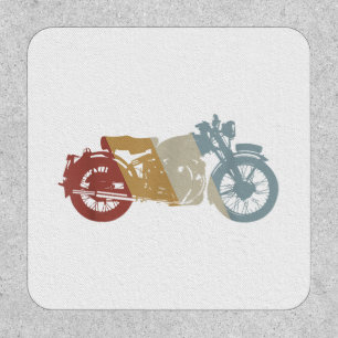 Motorcycle Retro Style Vintage Patch