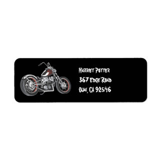 Motorcycle Retro Vintage Bike Label