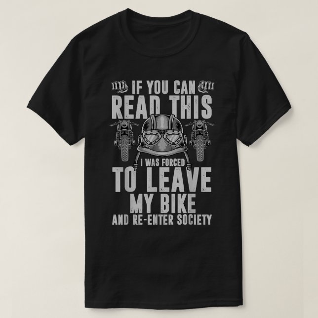 Motorcycle Rider Hobby - Big Motorbike Biker Motor T-Shirt (Design Front)