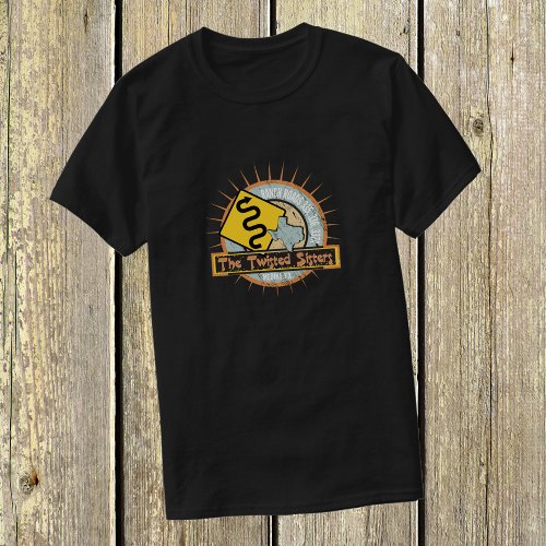 Motorcycle road The Twisted Sisters T_Shirt