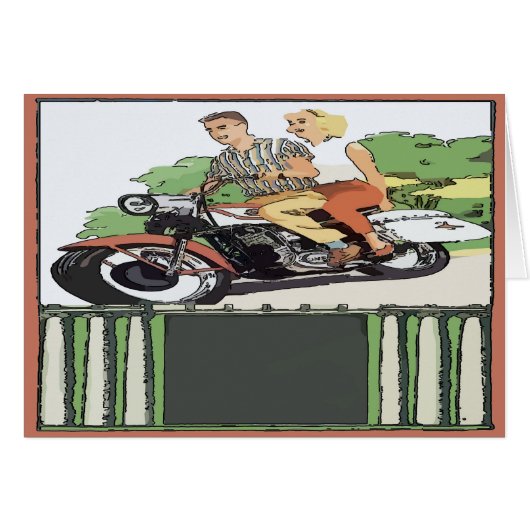 Motorcycle Road Trip Cards (Front Horizontal)