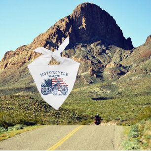 Motorcycle Road Trip Route 66 Sturgis or Bust  Bandana
