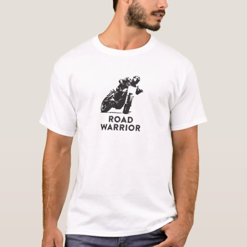 Motorcycle Road Warrior From Mad Max Game T_Shirt