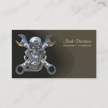 Motorcycle Sales   Repair Businesscards Business Card by Create_Business_Card at Zazzle