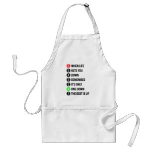 Motorcycle Shift Funny Saying Motocross Motorbike Adult Apron