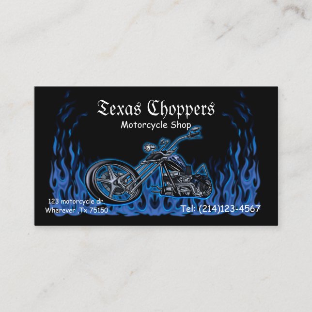 Motorcycle shop Standard,3.5" x 2.0" Business Card (Front)
