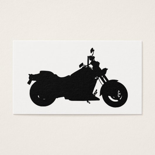 Motorcycle Silhouette (Front)