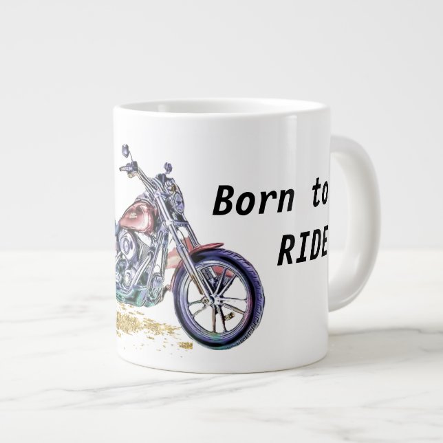 Motorcycle Specialty Mug (Front Right)