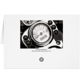 Motorcycle Speedometer Cards (Back Horizontal)