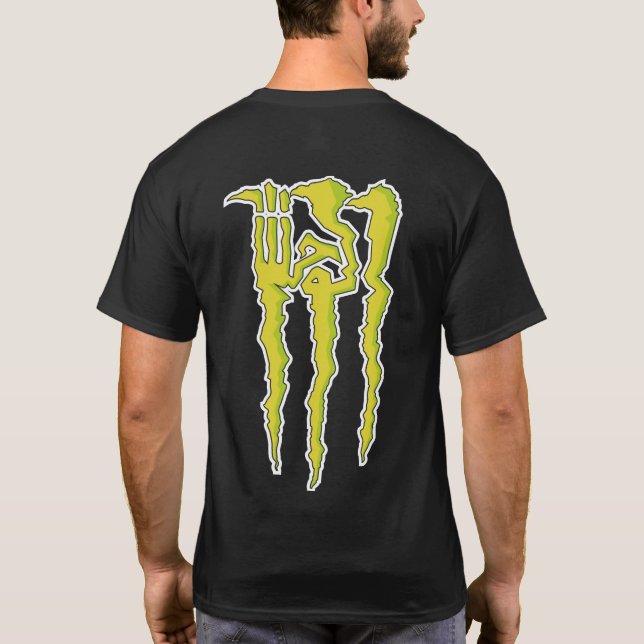 motorcycle  T-Shirt (Back)