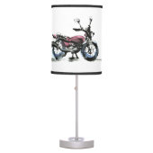 Motorcycle Table Lamp (Front)