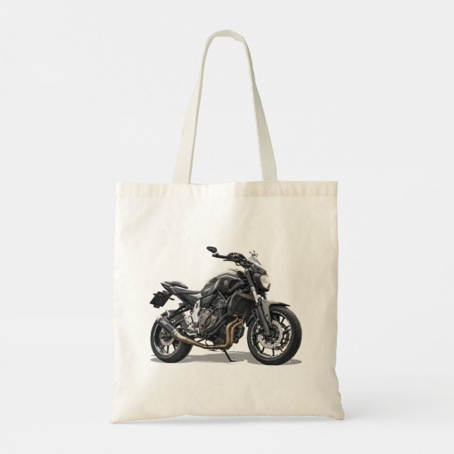 Motorcycle - The Dream Bike Tote Bag (Back)