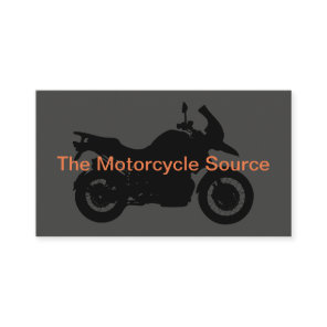 Motorcycle Theme Simple Design Business Card