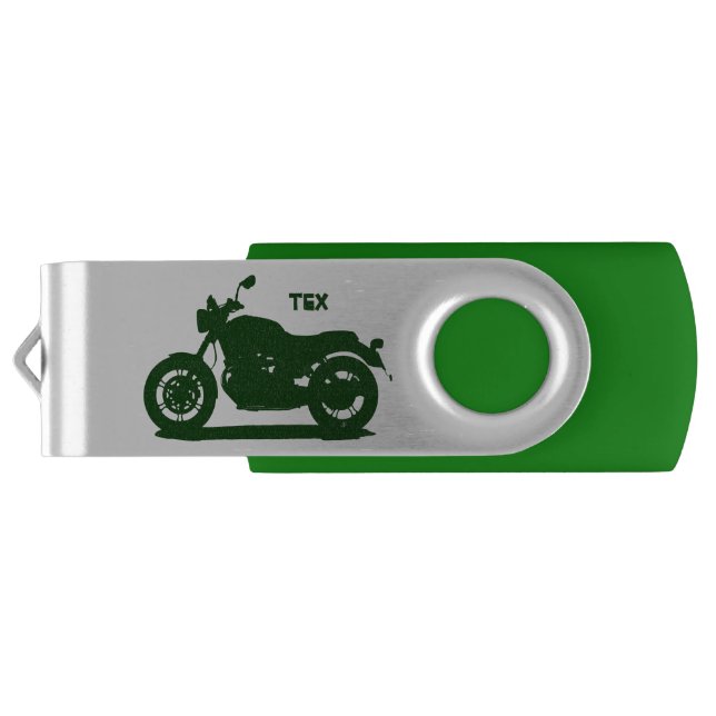 Motorcycle USB Flash Drive (Back)
