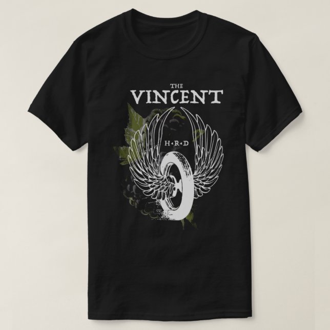 Motorcycle Vincent T-Shirt (Design Front)