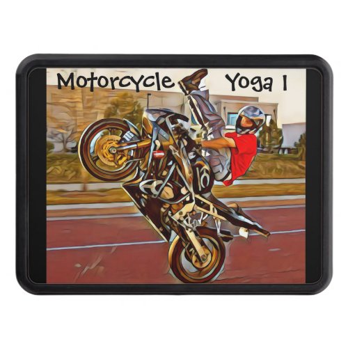 Motorcycle Yoga 1 Trailer Hitch Cover