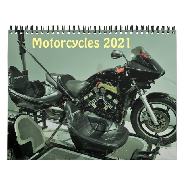 Motorcycles 2021 photo calendar (Cover)