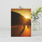 Motorcycles at Sunset (Standing Front)