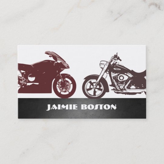 Motorcycles Business Cards