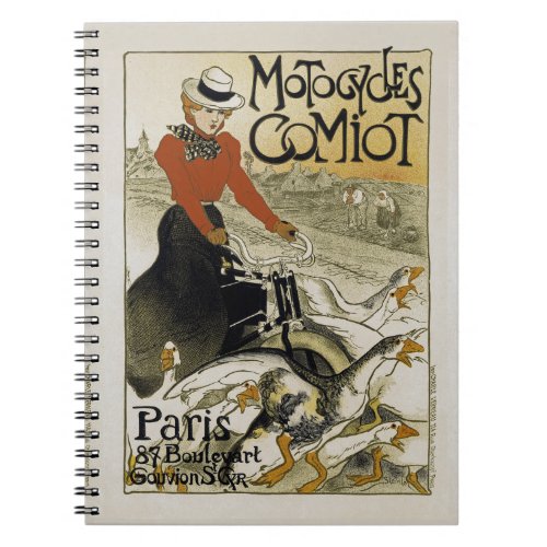 Motorcycles Comiot Notebook