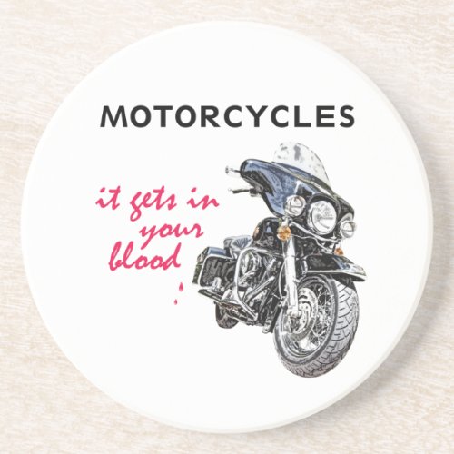 Motorcycles get in your blood coaster