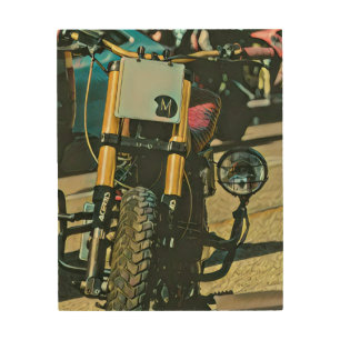Motorcycles gifts wood wall art