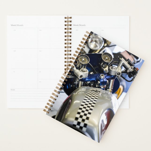 Motorcycles Motorbikes Biker Ride Rider Planner (Display)
