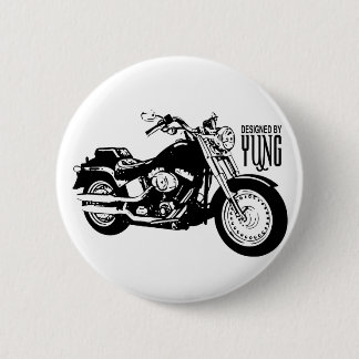 Motorcycles Pinback Button