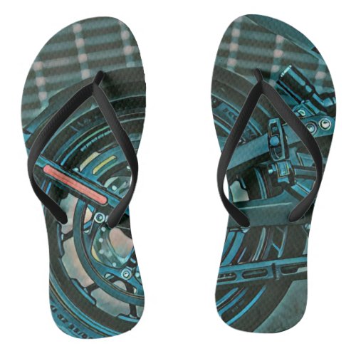 Motorcyclist gifts flip flops