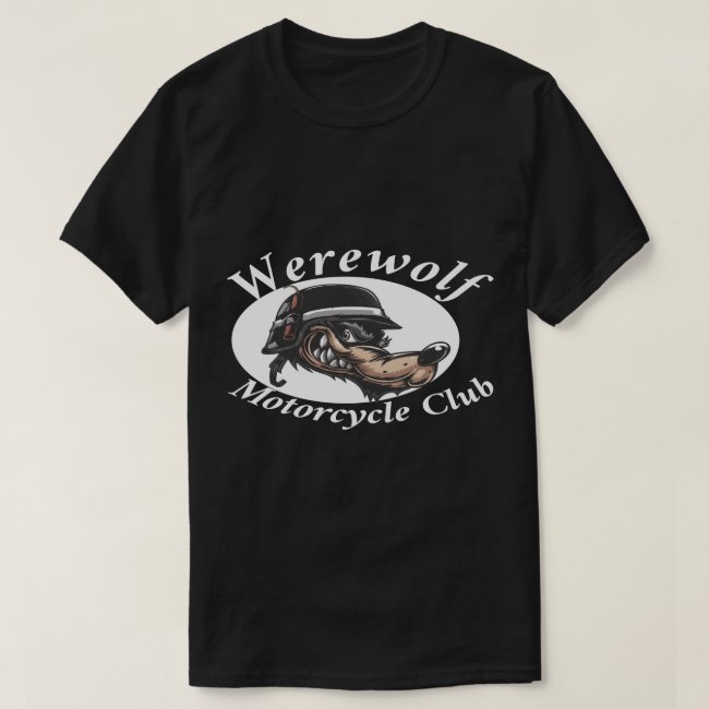 Motorcyle Club Werewolf Funny