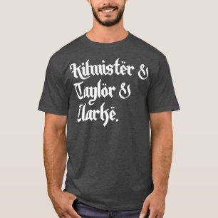 Motorhead 80s Metal Names List T-Shirt