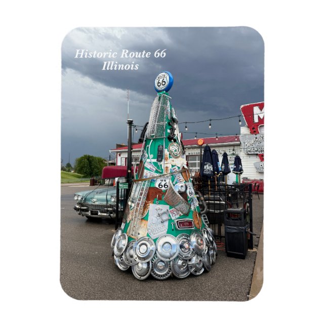 MotorHeads Bar & Grill, Museum Magnet (Vertical)