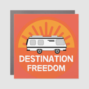 Motorhome Camping Camping Motorhomes RV Mug Car Magnet