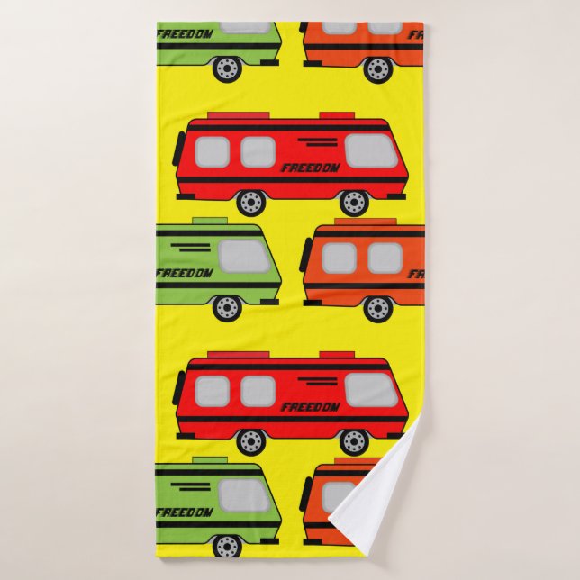 Motorhome Camping | Camping Motorhomes | RV Mug Me Bath Towel (Bath Towel)