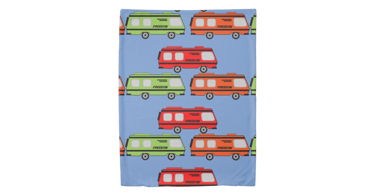 Motorhome Camping Camping Motorhomes RV Mug Me Duvet Cover Zazzle