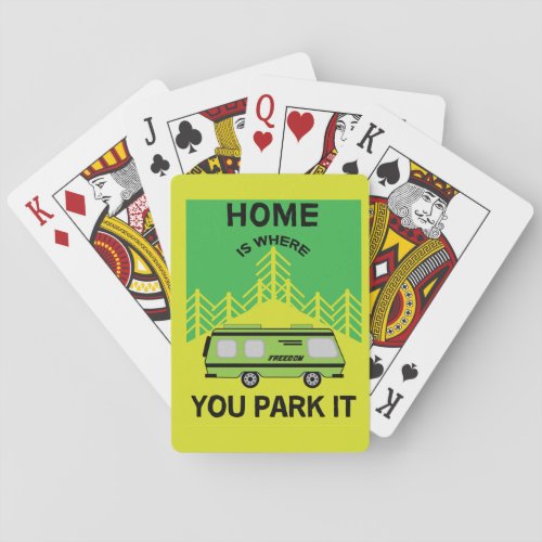 Motorhome Camping  Camping Motorhomes  RV Mug Me Poker Cards