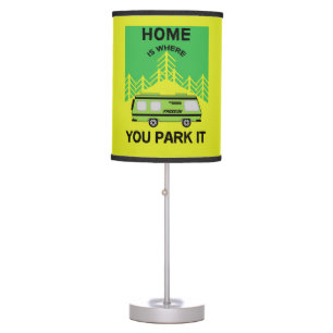 Motorhome Camping   Camping Motorhomes   RV Mug Me Table Lamp