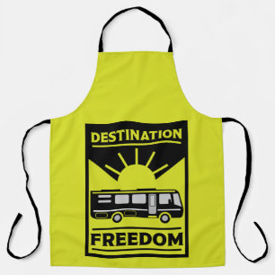 Motorhome Camping RV Freedom Apron