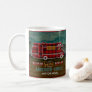 Motorhome RV Camper Travel Van Rustic Personalized Coffee Mug