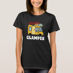 Motorhome Rv Camping Camper Koalafied Glamper T-Shirt