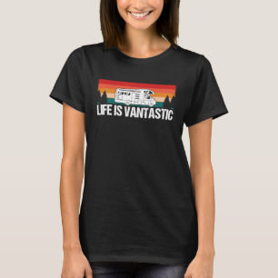 Motorhome RV Camping Camper Life Is Vantastic T-Shirt