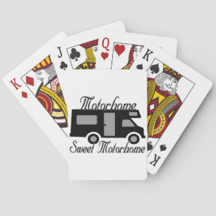 Motorhome Sweet Motorhome RV Poker Cards