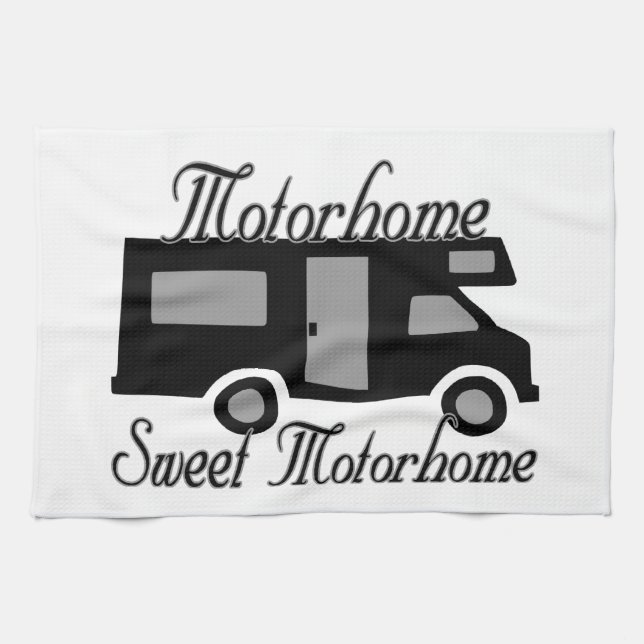 Motorhome Sweet Motorhome RV Towel (Horizontal)