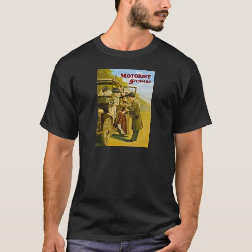 Motorist Cigars Advertisement _ Vintage T_Shirt