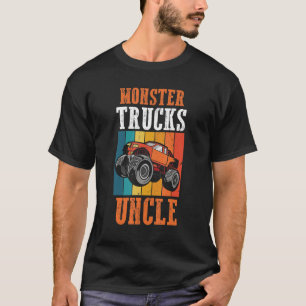 Motorsport Off Road Driver Retro Monster Truck Unc T-Shirt