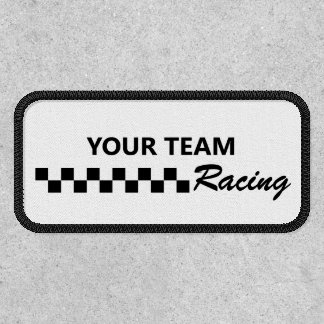 Motorsport Racing Team Patch