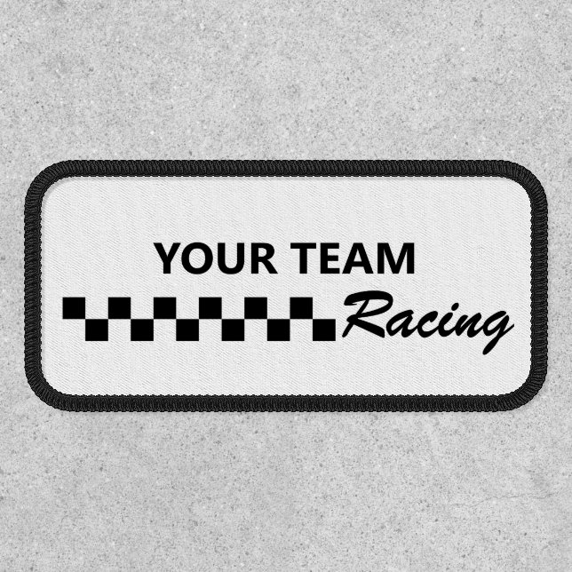 Motorsport Racing Team Patch (Front)