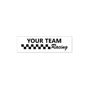 Motorsport Racing Team Pocket Stamp
